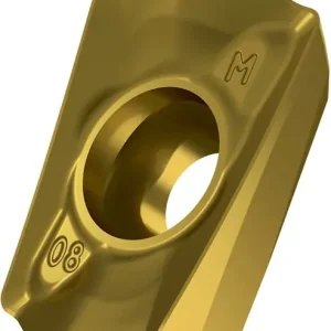 Aktuell Fräswendeschneidplatte ISO ADMX 160620SR-M:M8330 D.4,5mm PVD beschichtet Gold VE: 10 Stück