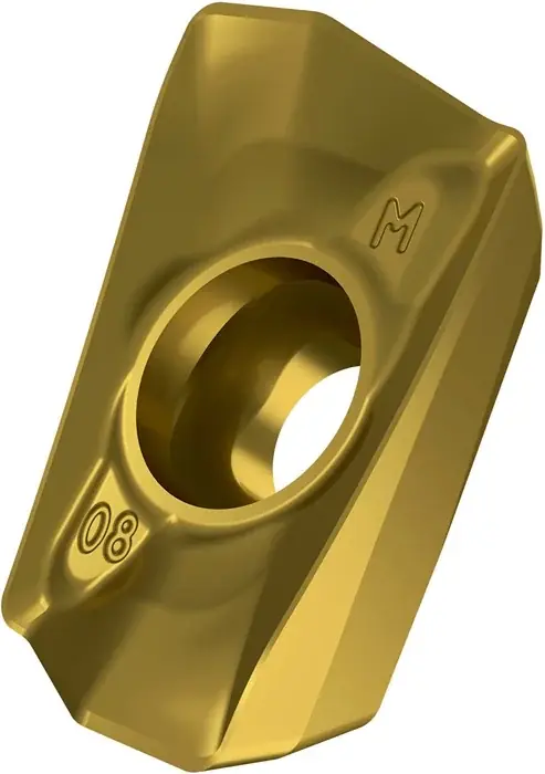 Mega-Angebot Fräswendeschneidplatte ISO ADMX 160632SR-M:M8340 D.4,5mm PVD beschichtet Gold VE: 10 Stück