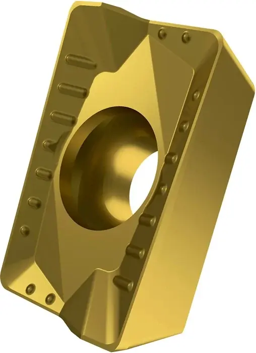 Fräswendeschneidplatte ISO APKX 150532-M:M8340 D.4,4mm PVD beschichtet Gold VE: 10 Stück Sonderangebot