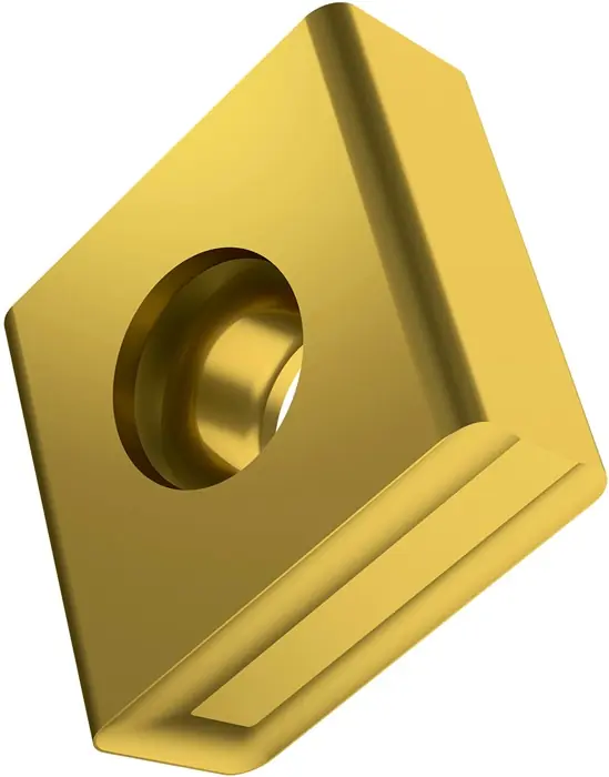 Fräswendeschneidplatte ISO CNM 563:M8330 D. 5,5mm PVD beschichtet Farbe Gold VE: 10 Stück Top-Preis