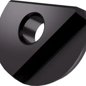 Sonderangebot Fräswendeschneidplatte ISO PPH 3000-CL1:2003 D.8mm PVD beschichtet Lila-Schwarz VE: 5 Stück