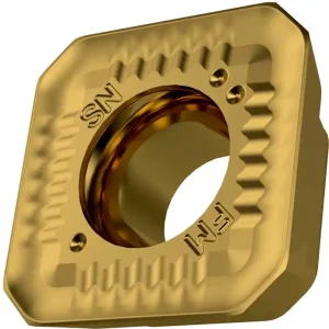 Aktuell Fräswendeschneidplatte ISO SDKT 1205AESN-FM:M8330 D.5,5mm PVD beschichtet Gold VE: 10 Stück
