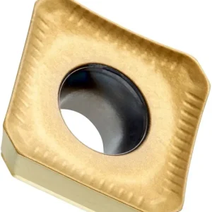 Neu Im Sortiment Fräswendeschneidplatte ISO SEMT 09T3AFSN:M8340 D.3,5mm PVD beschichtet Gold VE: 10 Stück