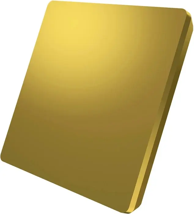 Fräswendeschneidplatte ISO SPGN 150412:M8330 Tiefe 13,5mm PVD beschichtet Gold VE: 10 Stück Markenprodukt