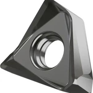 Angebot Fräswendeschneidplatte ISO TNGX 160604FR-FA:HF7 Bohrungs-D. 4,4mm Farbe Silber VE: 10 Stück