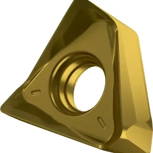 Super-Preis Fräswendeschneidplatte ISO TNGX 160608SR-M:M8330 D.4,4mm PVD beschichtet Gold VE: 10 Stück