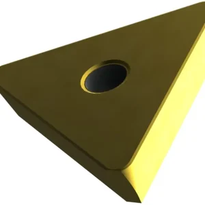 Bestseller Fräswendeschneidplatte ISO TPKN 2204PDSR:M8330 Tiefe 17mm PVD beschichtet Gold VE: 10 Stück