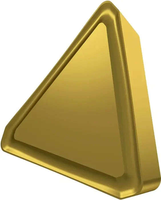 Sichere Zahlung Fräswendeschneidplatte ISO TPKR 1603PDSR:M8330 Tiefe 12mm PVD beschichtet Gold VE: 10 Stück