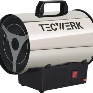 Gasheizer 10 kW 500 m³/h 28 W TECWERK Finale Aktion