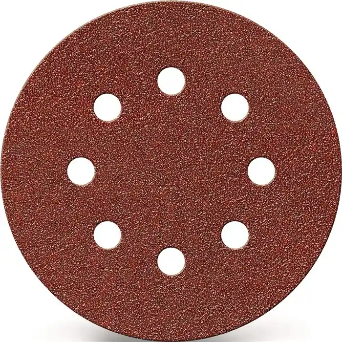 Haftschleifscheibe GLS 5 125mm K.240 f.HO/Metall Korund Lochanzahl 8 TECWERK VE: 25 Stück Highlight