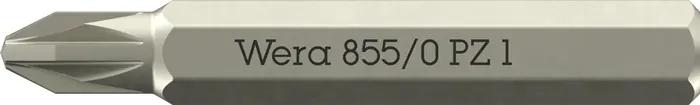 Ausverkauf Bit 855/0 Micro PZ 1 L.30mm WERA VE: 10 Stück