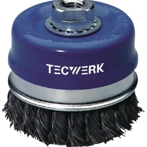 Topfbürste D.65mm Drahtstärke 0,35mm STA 12500min-¹ TECWERK Neu