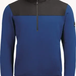 Zip-Sweatshirt ROB Gr.XXL royalblau-schwarz FHB Zertifiziert
