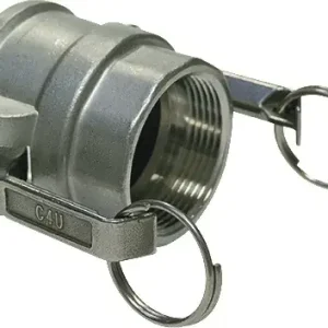Knallerangebot Hebelarmk.Kamlok Typ D VA (1.4408) m.PTFE Dicht.26,44mm 3/4 Zoll