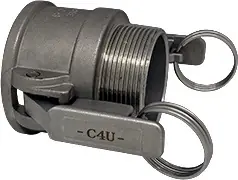 Hebelarmk.Safe-Lock Kamlok Typ B VA (1.4408) 113,03mm 4 Zoll Rabatt
