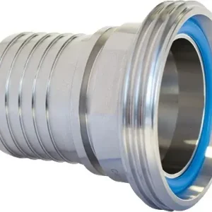 Milchrohrverschraubung Typ VMS VA (1.4404) Nenn-Gr.65x1/6 Zoll 38mm TEGUMA Geprüft