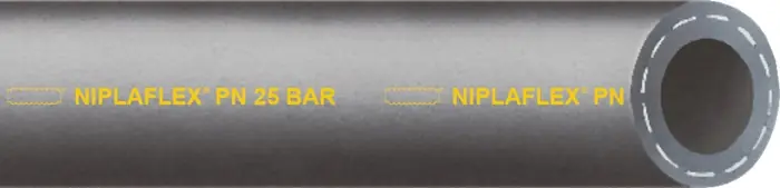 Universalschlauch NIPLAFLEX® ID 6,0mm AD 12,0mm L.100m Schwarz TEGUMA VE: 100 Meter Neu