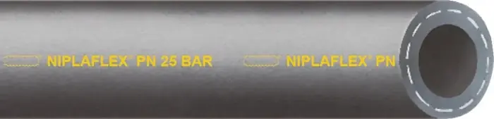 Billig Universalschlauch NIPLAFLEX® ID 19,0mm AD 28,0mm L.50m Schwarz TEGUMA VE: 50 Meter