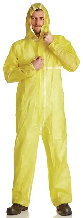 Chemikalienschutzoverall ProSafe® 4 Gr.XXL gelb PSA III DS SafetyWear Top-Seller