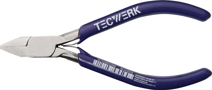 Bestpreis Elektronik-Seitenschneider L.115mm Facette ja spitz TECWERK
