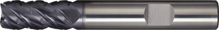 Schaftfräser DIN 6527L Typ NF-UNI D.5mm VHM TiAlN 45Grad HB Z.4 lang TECWERK Mega-Angebot