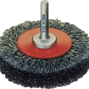 Rundbürste D.40mm Drahtstärke 0,2mm STA 15mm 18000min-¹ TECWERK Begrenztes Angebot