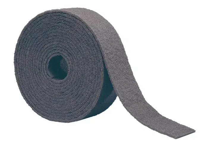 Schleifvliesrolle L.10m B.100mm very fine rotbraun 10m/RL TECWERK Neue Kollektion