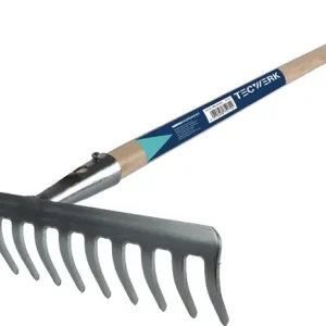 Rechen Arbeits-B.350mm 14 Zinken verz.TECWERK Versand Am Gleichen Tag