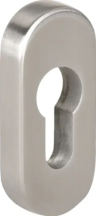 Ovalrosette NW-120/10-S VA 60 Schildst.15mm PZ ov.TECWERK Geprüft