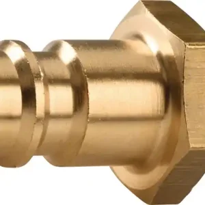 Nur Heute Stecknippel MS blk Stecker DN 7,2 AG G 3/8 Zoll TECWERK VE: 10 Stück
