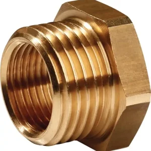 Neue Kollektion Reduziernippel MS AG G 1/2 Zoll IG G 3/8 Zoll SW 22mm TECWERK VE: 10 Stück