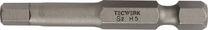 Finale Aktion Bit 1/4 Zoll 2,5mm L.50mm TECWERK VE: 10 Stück