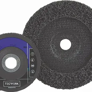 Zertifiziert Grobreinigungsscheibe Ø125x22mm ext.coarse Bohr.22,23mm TECWERK