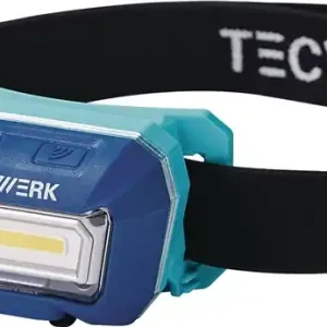 Kracherpreis LED-Kopfleuchte 3,8V 1600 mAh 1xLi-Ion Polymer 3 W Blisterverpackung TECWERK