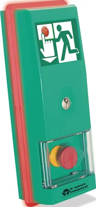 Online Kaufen Steuerterminal m.Netzteil,m.ZuKo,Aufputz,m.Display Überwachung v.Türen Ku.grün