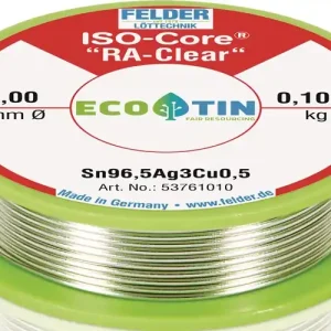 Lötdraht 1mm 100g Sn96,5Ag3,0Cu0,5 FELDER Sale