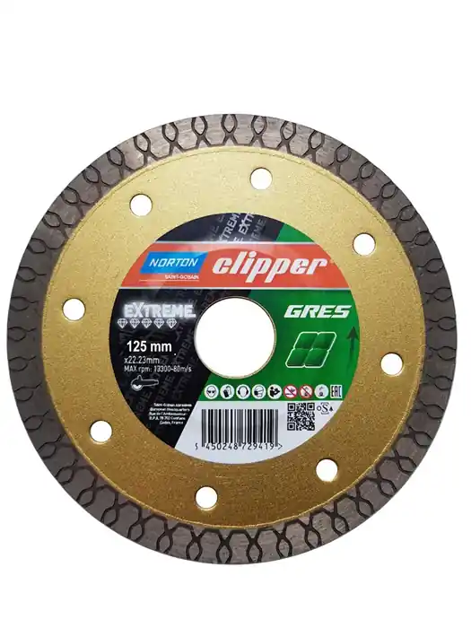 Diamanttrennscheibe Extreme Gres D.125mm Bohr.22,23mm Seg.-B.1,3mm Wochenendangebot