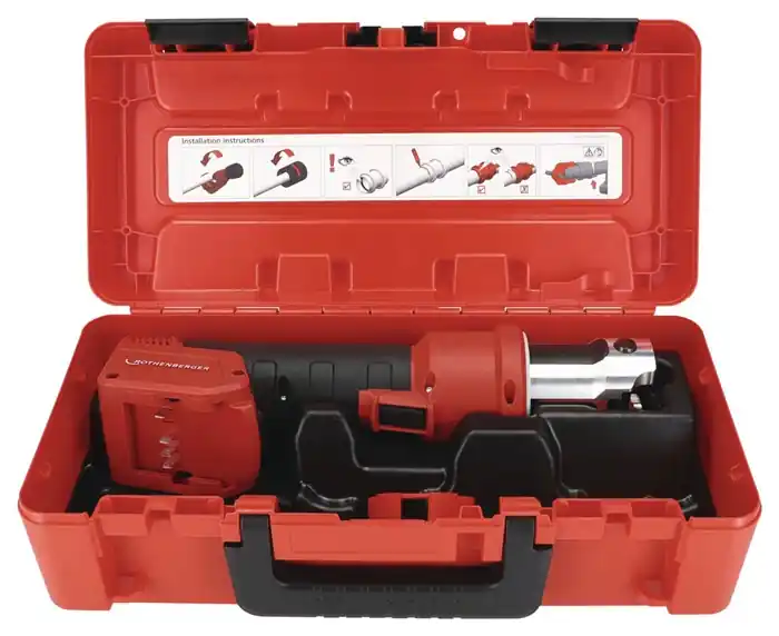Neuheit Hybrid-Pressmaschine ROMAX NANO iJaw u.32 kN 0-108mm Grundg.