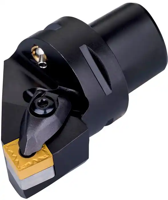 Klemmhalter ISO C4-DSRNR-22050-12 D.40mm m. Polygonkupplung Rechtslauf Zertifiziert
