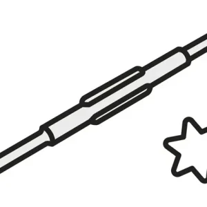 Schneller Versand Torx-Klinge ISO D-T15P Bruttogewicht 17,9g PRAMET