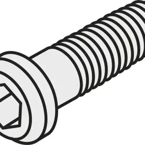 Torx-Senkkopfschraube ISO US 83 Bruttogewicht 6,4g PRAMET Highlight