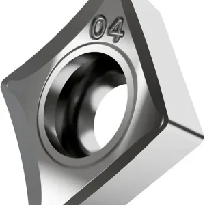 Direkt Vom Hersteller Drehwendeschneidplatte ISO CCGT 09T308F-AL:T0315 D.4,4mm PVD beschichtet Silber VE: 10 Stück