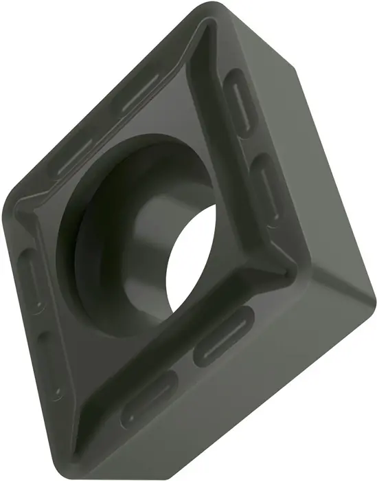 Drehwendeschneidplatte ISO CCMT 09T304E-FF2:TT010 Bohrungs-D. 4,4mm Farbe Grau VE: 10 Stück Finale Aktion