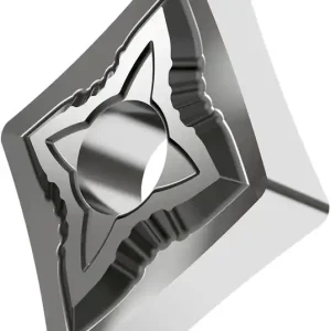 Begrenztes Angebot Drehwendeschneidplatte ISO CNMG 120408E-SF:H07 Bohrungs-D. 5,16mm Farbe Silber VE: 10 Stück