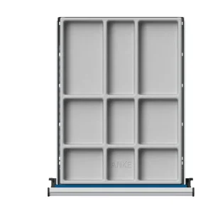 ULMIA Facheinsatz aus Kunststoff für Schublade 410x540 mit Lochboden - ab FH90 Nur Heute