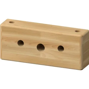 Schneller Versand ULMIA Holzklotz zur Vorderzange Modell 69 mit 2 Rundbankhakenlöcher Ø20 mm