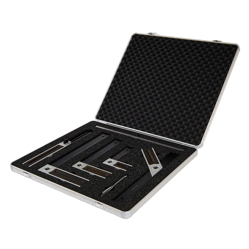 Schneller Versand ULMIA Alu-Line Präzisions-Winkelset im Koffer - Black Edition