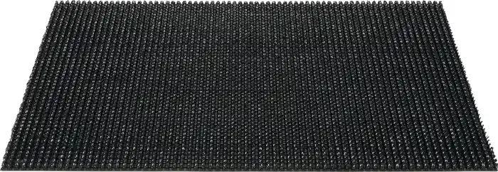 Fußmatte schwarz 100% PE L600xB800xS12mm Abverkauf