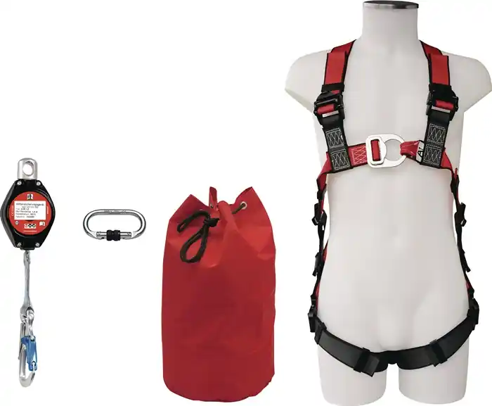 Absturzsicherungsset Hubarbeitsbühne EN 363 4-tlg.MAS Top-Preis