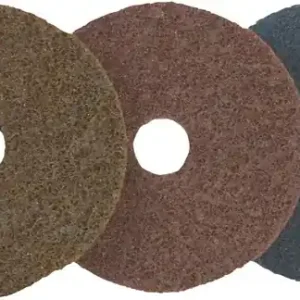 Schleifvliesscheibe D.125mm coarse braun vorgestanzt TECWERK VE: 10 Stück Echt